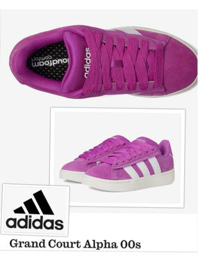 NEW adidas Retro Style Grand Court Alpha 00s Cloudfoam Comfort Sneaker size 7.5